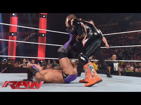 Neville vs. Stardust: Raw, May 25, 2015