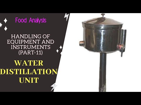 Double Water Distillation Unit