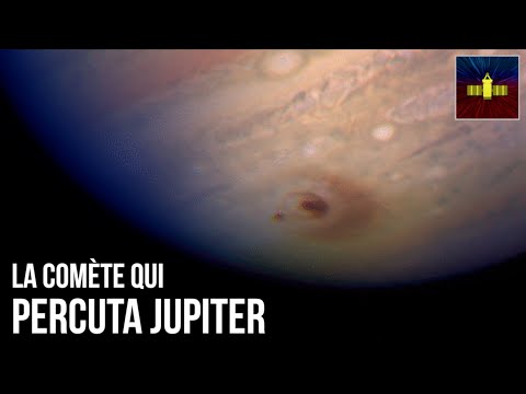 La comète qui percuta Jupiter