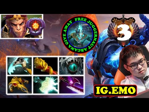 IG.EMO ARC WARDEN 12 SLOTS SUPERB MACRO SKILLS VS MASTER TIER MONKEY KING BEST OF CHINA | DOTA2ORBS