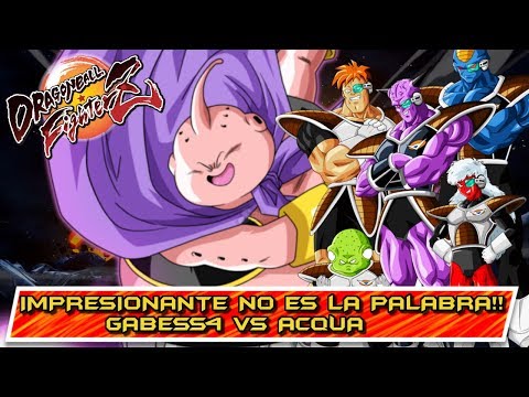 LO MEJOR de LO MEJOR!! GABESS4 vs ACQUA: DRAGON BALL FIGHTERZ: ONLINE