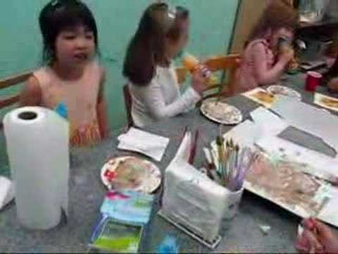 Jiejie 6 years old birthday party at pottery place