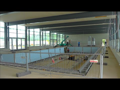 Hoyerswerda: Neues Becken im Lausitzbad nimmt Gestalt an - LAUSITZWELLE