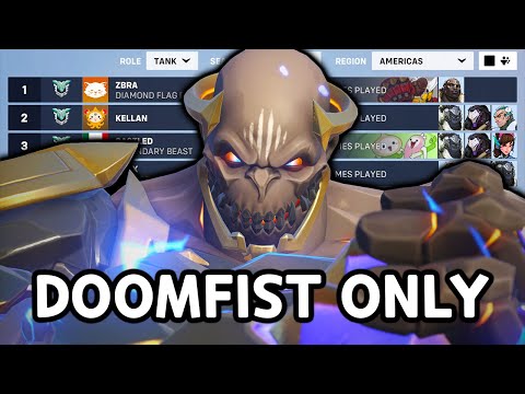 POV: RANK 1 WITH DOOMFIST ONLY