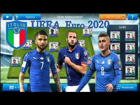 Top Class Italy Squad for UEFA Euro 2020 | Dream League Soccer | DREAM GAMEplay Video