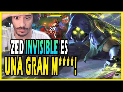 ¡¿ZED INVISIBLE ESTÁ TAN ROTO O ES FAKE?! NUEVO ITEM ASESINO SEASON 11 | ZED MID S11 LOL Español