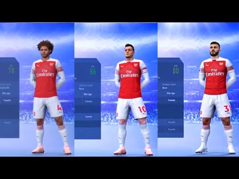 FIFA19: ARSENAL CAREER MODE  (TRANSFER OFFER FOR KOLAŠINAC,M. ELNENY AND M ÖZIL)EP7
