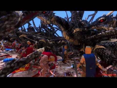 UEBS, King Arthur @ The Silver Knights VS 500 Dragons pt3. Ultimate Epic Battle Simulator