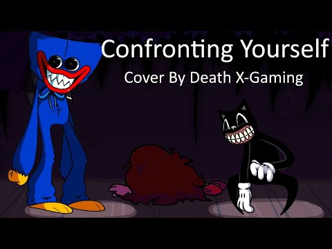 Friday Night Funkin' - Confronting Yourself But It's Huggy Wuggy And Cartoon Cat (Cover By Me)