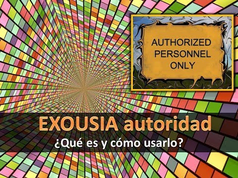 Exousia Spanish - Autoridad
