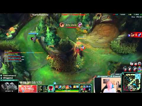 The Pro yasuo on the froggen stream