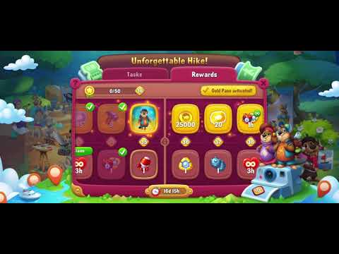 @Fishdom Win Strikes Level 5794 - 5799. Unforgettable Hike Level 35 Unlocked.