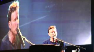 Corey Hart Never Surrender with Moment of Silence for Cpl. Nathan Cirillo