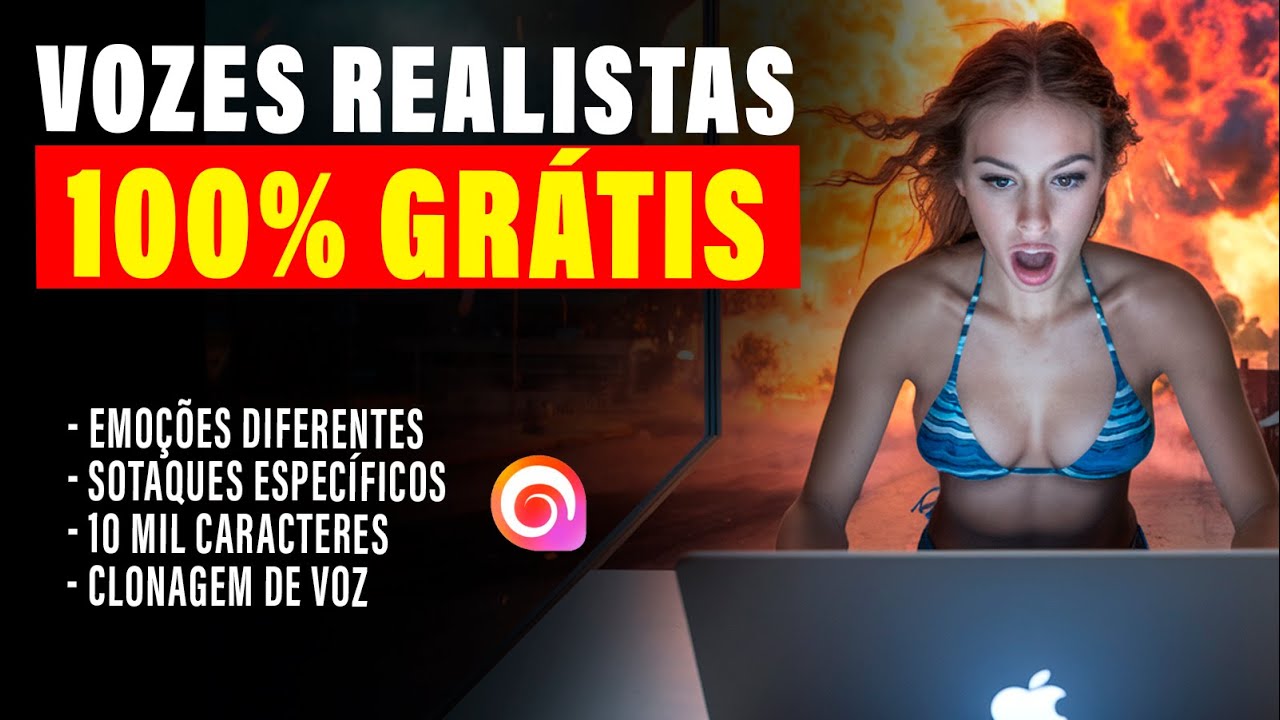 🔥 GRÁTIS E ILIMITADA - Geração de Vozes grátis para Canal Dark