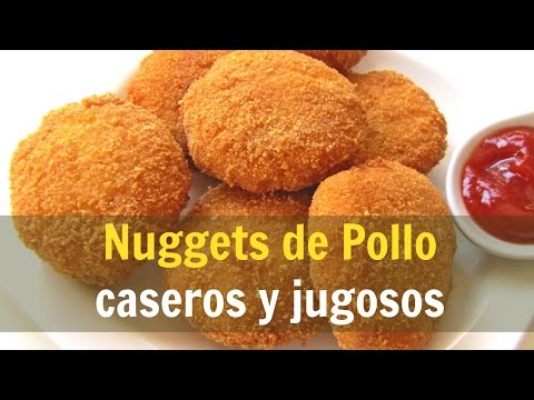 Nuggets De Pollo Caseros y Saludables