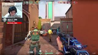 シルバー3  45の精一杯のヴァロラント  #ヴァロラント  #Valorant ＃Twitch