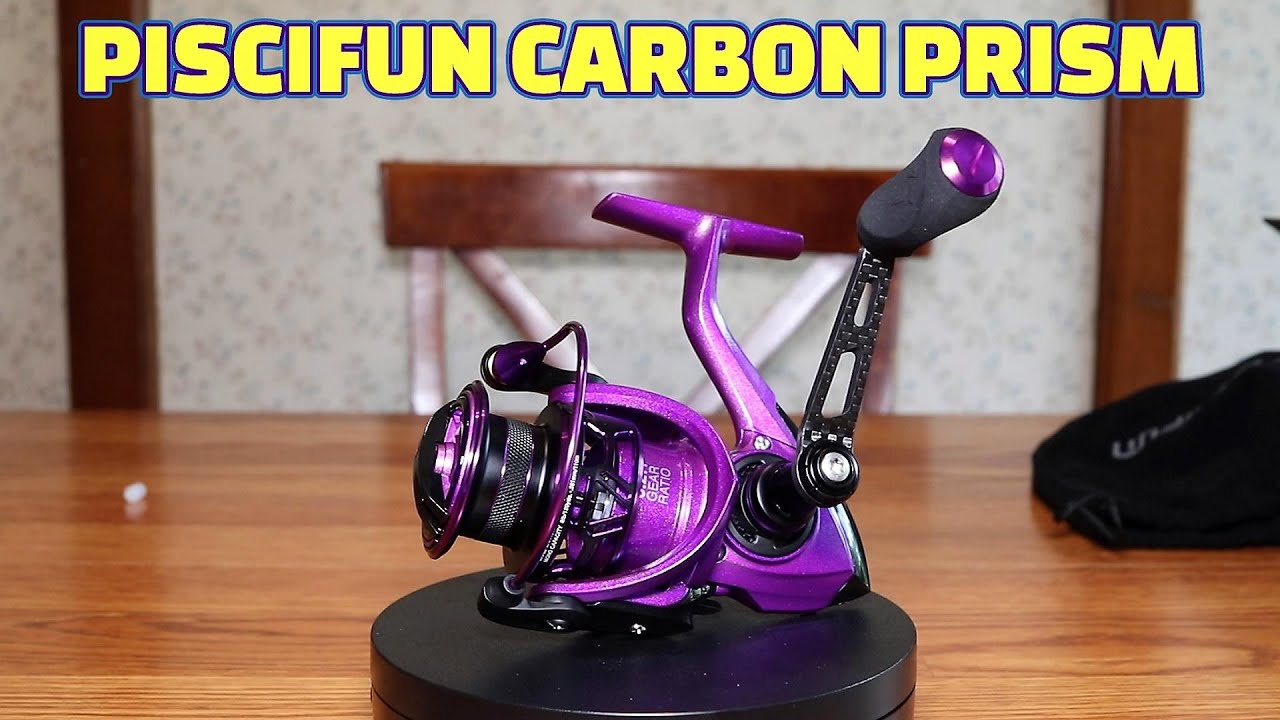 PISCIFUN CARBON PRISM REEL UNBOXING