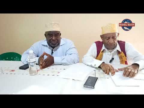 Résolution de l'opposition comorienne à Mwali