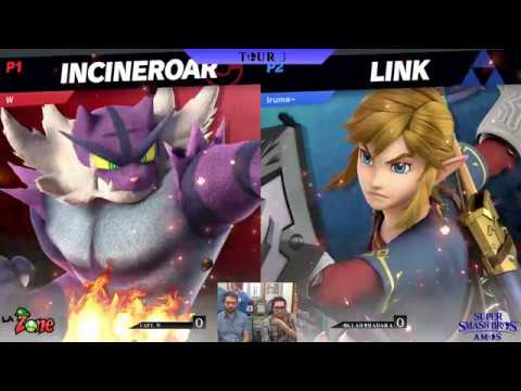 SSBA Ultimate #8 - Capt. W (Incineroar) vs SHQV|OKLAHOMADARA (Link) - Tour 3