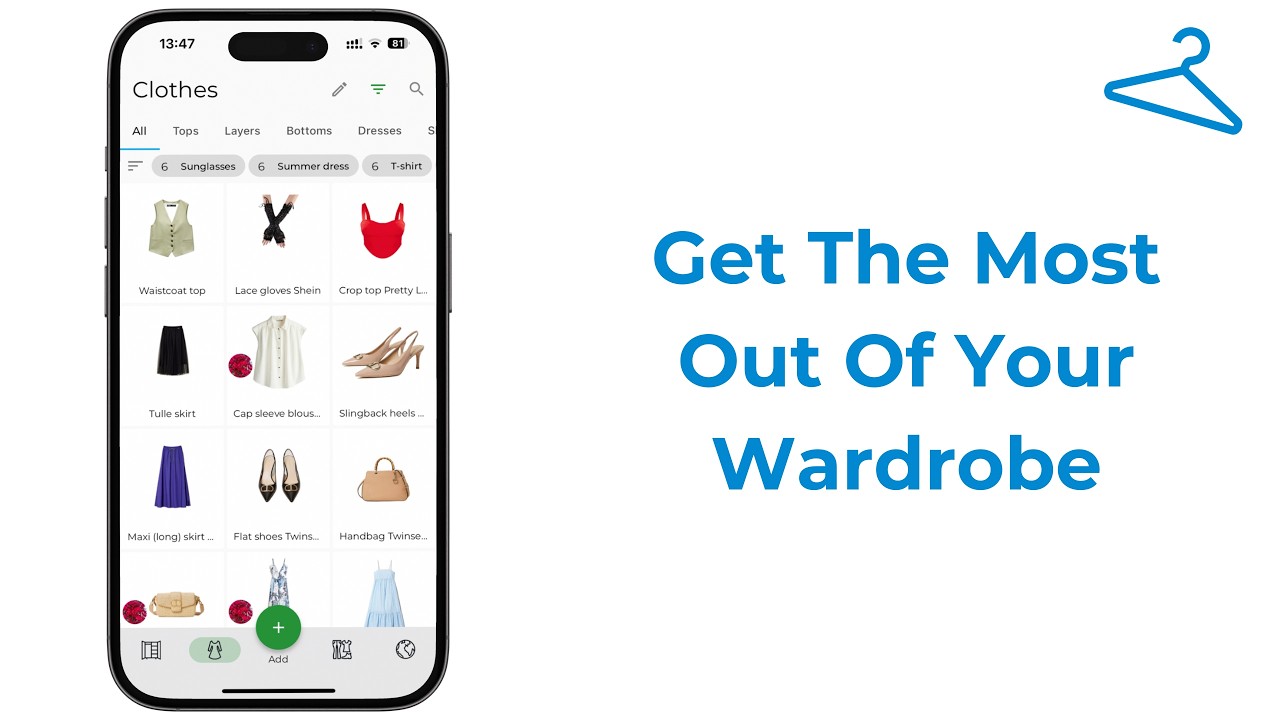 How to start building a digital wardrobe with the GetWardrobe Closet Organizer App