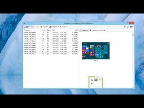 comment ouvrir screenshot keylogger