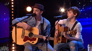 Britain&#39;s Got Talent 2018 Jack &amp; Tim Adorable Father &amp; Son Duet Full Audition S12E03 | Popcorn