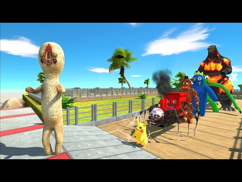 SCP173 Oasis Death Run - Animal Revolt Battle Simulator