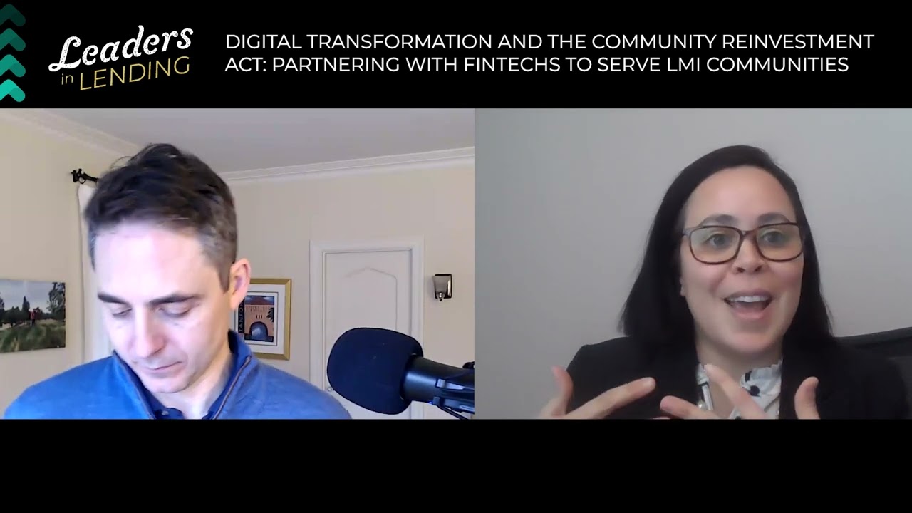 Digital Transformation and the Community Reinvestment Act: Partnering with Fintechs to Serve LMI Communities