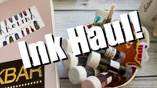 Ink Haul! Vanness Pen Shop - Let's Swatch Inks! Soooo Pretty!