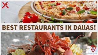 Best Restaurants in DALLAS, TX | Top 10 bars & Restaurants in Dallas, Texas