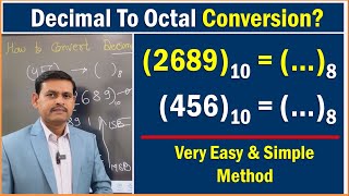 How to Convert Decimal To Octal Number?  || Decimal To Octal Conversion