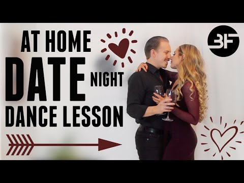 Valentines Day Dance Lesson at Home | At Home Date Night Idea!