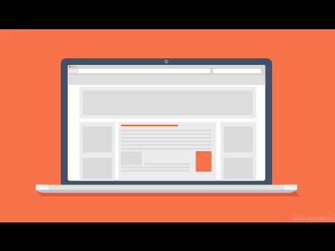 Single Page Full Screen Background Fixed Website Design Using HTML and CSS Part 5