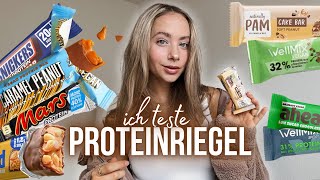 NEUE (VEGANE) PROTEINRIEGEL - Taste Test! // annrahel