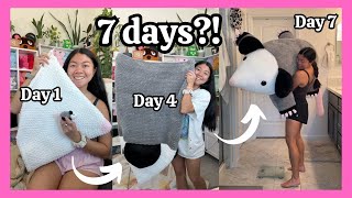 Making a Giant Crochet Opossum in 7 DAYS?! Make My Largest Plushie of 2025 With Me 🧶 Crochet Vlog