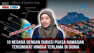 BUKAN VIRAL STORY: 10 Negara dengan Durasi Puasa Ramadan Tersingkat hingga Terlama di Dunia