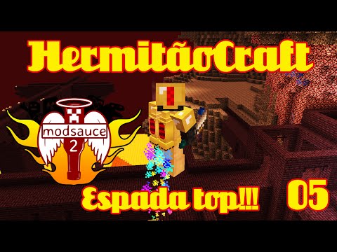 HermitãoCraft (ModSauce 2) #05 - Flux-Infused JetPlate e a Espada Enderium Cleaver