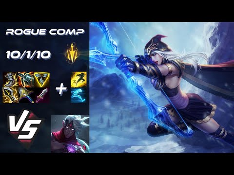 Rogue Comp BOTTOM Ashe vs Varus - EU Grandmaster Patch 14.6