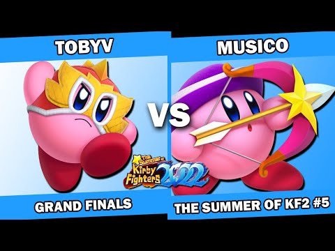 Tobyv (Wrestler/Yo-Yo) vs Musico (Archer) - Kirby Fighters 2 Tournament - Summer of KF2022 Week 5