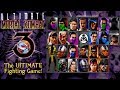 Ultimate Mortal Kombat 3 SEGA Genesis прохождение Scorpion All Finishing Fatality 60fps