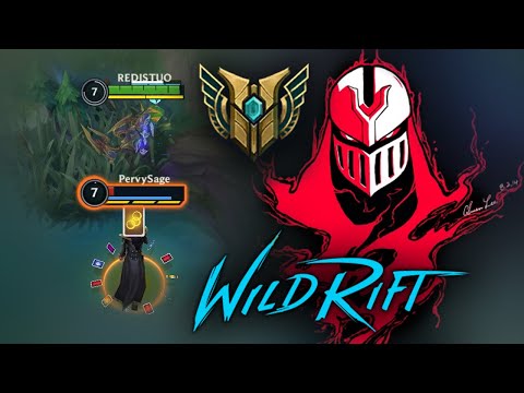 OUTSIDER ZED vs. TWISTED FATE MID GAMEPLAY - WILD RIFT