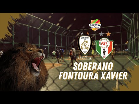 GAUCHÃO DE FUTSAL SÉRIE B -  SOBERANO X FONTOURA XAVIER