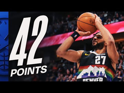 Jamal Murray Takes Over Late, Drops 42 vs Wizards | January 17, 2026