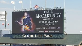 Paul McCartney- I&#39;ve Got A Feeling- Arlington, Texas 6/14/19