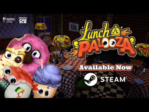 LUNCH A PALOOZA -Full Release Trailer | Steam thumbnail