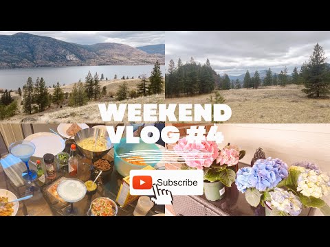 Canada Weekend Vlog 4 | Skaha Bluffs | Mostly Hungover | Mexican Meal | Penticton | Hiking | Relaxed