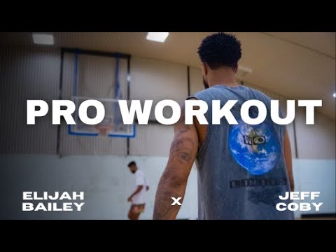 Elijah Bailey & Jeff Coby Pro Workout in London