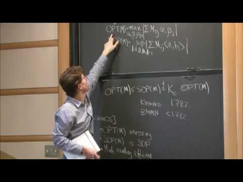 Tight hardness of the non-commutative Grothendieck problem - Oded Regev