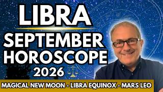 LIBRA FORECAST (Sun, Moon, Asc) ⚖️September Horoscope 2026 | Exciting New Beginning!
