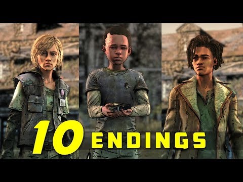 The Walking Dead: Final Season | All Possible Endings (Violet, Louis & Tenn's Fate)